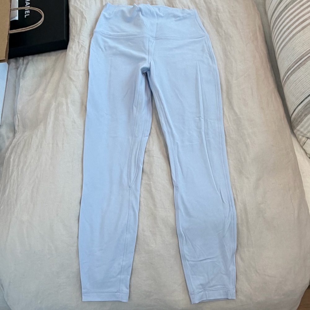 Lululemon Light Blue Leggings 25”